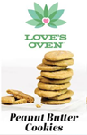 Love's Oven - Peanut Butter Cookies - Indica - 100mg
