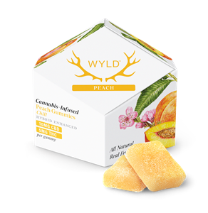 Wyld - Peach - Hybrid - Gummies - 100mg