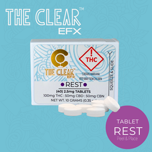 The Clear - EFX Tablets - Rest 2:1:1 - 100mg