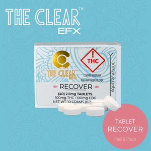 The Clear - EFX Tablets - Recover 1:1 - 100mg