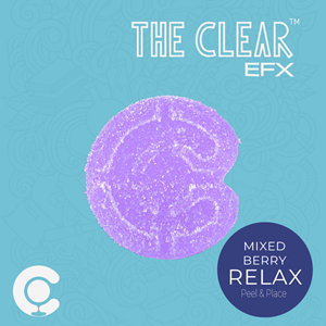 The Clear - EFX Gummies - Relax Mixed Berry - 100mg