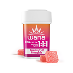 Wana Classic - Gummies - Passionfruit Pineapple - 1:1:1 - 100mg