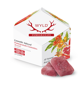 Wyld - Pomegranate - Hybrid - Gummies - 100mg