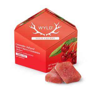 Wyld - Sour Cherry -  Indica - Gummies - 100mg