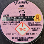 14er - Sugar Wax -  Chem Mints - 1g
