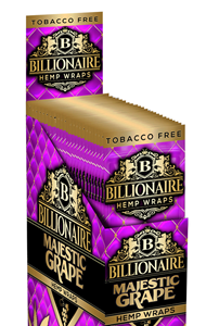 Billionaire Hemp Wraps - Majestic Grape