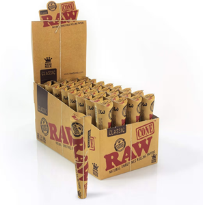 Raw - Classic Cones - King Size - 3 pk